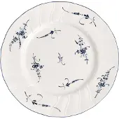 Villeroy & Boch Speiseteller "Speiseteller Vieux Luxembourg ø 26 cm 6er Set weiß-blau"