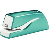Leitz WOW Elektrisches Heftgerät, metallic-eisblau