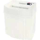 HSM Pure 120, 3,9 mm, 20 l, 55 dB, 2640 mm/min, 14 Blätter, Anthrazit, Weiß