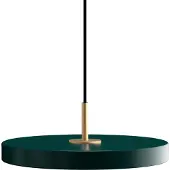UMAGE Asteria Mini LED-Pendelleuchte-Dunkelgrün-mit LED (3000K)
