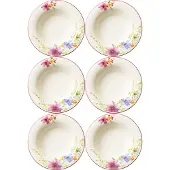 Villeroy & Boch Suppenteller "Suppenteller Mariefleur Basic ø 23 cm 6er Set bunt"