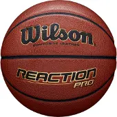 Wilson REACTION PRO 295 Basketball in braun, Größe 7