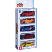 Bburago Diecast Autos 1:43 5-pack Gemischte Auswahl