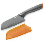 Tefal Santokumesser "Fresh Kitchen" 12 cm, Klingen aus rostfreiem Stahl, Titan-Versiegelung, Klingenschutz