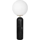 Globen Lighting Tischlampe Torrano, schwarz, für Wohn- / Esszimmer, Stein, Design, Tischlampe