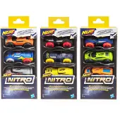 Nerf Nitro Soft Racer 3er Pack
