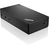 Lenovo ThinkPad USB 3.0 Pro Dock, Kabelgebunden, USB 3.2 Gen 1 (3.1 Gen 1) Type-A, 3,5 mm, 10,100,1000 Mbit/s, Schwarz,