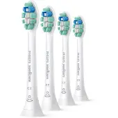 Philips 4er-Pack (früher ProResults zum Schutz vor Plaque), 4 Stück(e), Weiß, Medium, 2 Series plaque control, 2 Series plaque defense, 3 Series gum health, DiamondClean, DiamondClean..., 25 mm, 60 mm