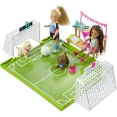 Barbie „Traumvilla Abenteuer“ Chelsea Fußballerin Puppe und Spielset