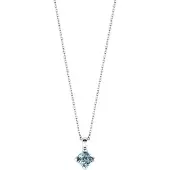 Ti sento Collier mit hellblauem Crystal 3926WB/42