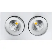 SG ARMATUREN JUNISTAR ISOSAFE DTW HVID 2x6W - PROFESSIONEL