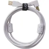 UDG Kabel USB 2.0 (A-B) gewinkelt 2M Weiß