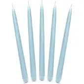Party Deco Stabkerzen Hellblau, 24 cm