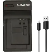 Duracell DRP5960, USB, Indoor Batterieladegerät, Panasonic DMW-BLF19, Schwarz, 5 V, 5 V