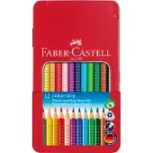 Faber-Castell Buntstifte - Grip - Aquarell - 12 st. - Multi - - One Size - Buntstiftsets