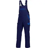 Bp Latzhose 1844 720 dunkelgrau/rot, Größe 48 - rot - 48