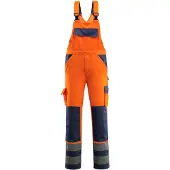 Mascot Safe Compete 07169 Jumpsuit With Knee Pad Pockets Orange 58 / 82