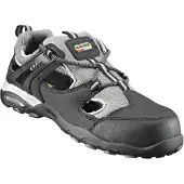 Blakläder Sicherheitssandale 2428 3907 in schwarz melange/grau, Größe:46