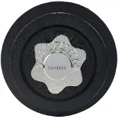 Tunturi Hantel Gusseisen 10kg - Hantelset mit Schraubverschluss - Kurzhantelset - 1 Hantelstange - 30mm - inkl. e Fitness-App