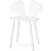 Nofred School Stuhl Mouse, White