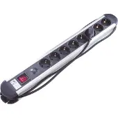 Goobay 93001, 6 AC-Ausgänge, CEE, Typ F, 230 V, 50 Hz, 16 A, 3500 W