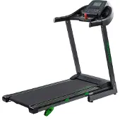 Tunturi Cardio Fit T30 Klappbares Laufband mit LCD-Bildschirmanzeige und Tablethalterung - Schwarz
