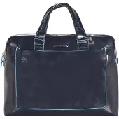 Piquadro Blue Square Computer Briefcase Blu Notte