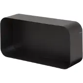 Sealskin Aufbewahrungsbox Brix Wandwürfel Groß Schwarz
