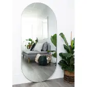 House Doctor HDWalls Wandspiegel, 150 x 70 cm, Glas - , Glas