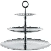 Alessi Etagere Dressed X-Mas Edelstahl 3-lagig 31 cm