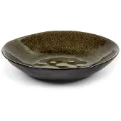 Serax Salatschale Pure Tableware By Pascale Naessens Black Grey 23,5 x 4,5 cm