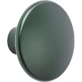 Muuto - Wandhaken 'The Dots Metal' single large, dunkelgrün