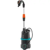 Gardena 1762-20, 400 W, AC, 1,3 bar, 4000 l/h, IPX8, Schwarz