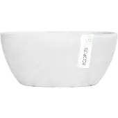 Ecopot's Blumentopf "SOFIA White Grey", BxTxH: 13x13x13,5 cm