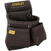 Stanley Werkzeug- u. Nageltasche doppelt Leder - STST1-80116