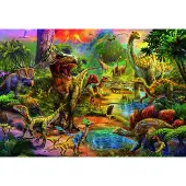 Sonstige Verlage Educa Puzzle - Land of Dinosaurs 1000 Teile
