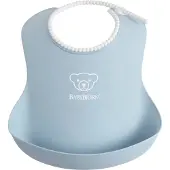 BabyBjörn Lätzchen - Pastellblau - - One Size - Lätzchen