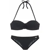 Buffalo Bügel-Bandeau-Bikini "Romance" aus Strukturware