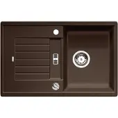 BLANCO Granitspüle "ZIA 45 S", braun (cafe), B:50cm H:19cm T:78cm, Verbundwerkstoff, Küchenspülen, Granitspüle, erhältlich in mehreren Farben