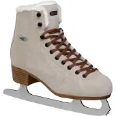 Roces Eiskunstlauf Suede Eco-Fur Damen Braun-Schuhgröße 41
