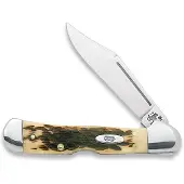 Case Knives Case Mini Copperlock Amber Jigged Bone, 00133, 61749L rostfrei, Taschenmesser
