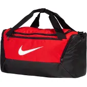Nike Brasilia Kleine Sporttasche - 9.0, University Red/Schwarz/Weiß