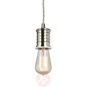 Elstead Lighting Hängeleuchte Douille 1xE27 H:7,7 Ø:10 nickel poliert