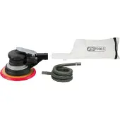Ks Tools Grobschliff-Druckluft-Excenterschleifer mit Staubabsaugung