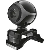 Trust Exis Webcam - Webkamera - farve - 640 x 480 - audio - USB 2.0 - Kompatibelt med: Windows
