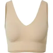 Schiesser Bustier "Invisible Soft" Microfaser, Lasercut-Abschlüsse, V-Ausschnitt