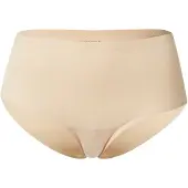 Schiesser Maxislip "Invisible Soft", Damen, Gr. 40, beige (410, sand), Microfaser, Obermaterial: 70% Polyamid, 30% Elasthan, körpernah, Unterhosen Maxislip, mit hohem Bund