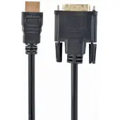Cablexpert CC-HDMI-DVI-7.5MC HDMI to DVI male-male cable with gold-plated connectors 7.5m bulk pack