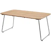 Skagerak Fritz Hansen - Lilium Tisch 160 x 90 cm, Teak / Edelstahl