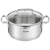 Tefal DUETTO+ G7194455, 2,9 l, Rund, Edelstahl, Edelstahl, Edelstahl, Edelstahl